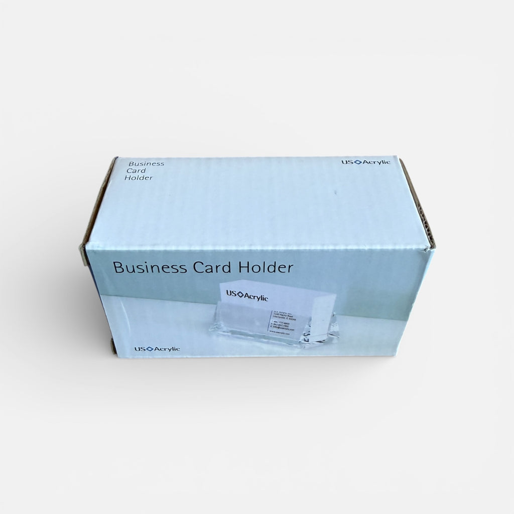 US Acrylic Business Card Holder