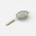 Fine Double Mesh Strainer with Lacquered Handle 8" x 15"