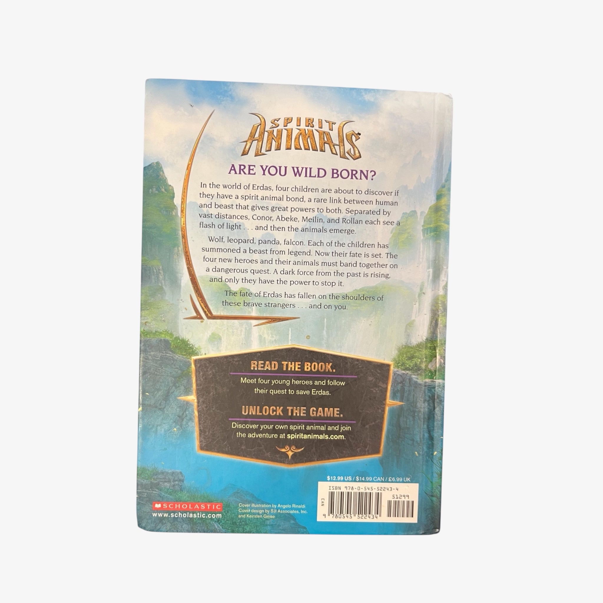 "Spirit Animals: Book 1: Wild Born" by Brandon Mull