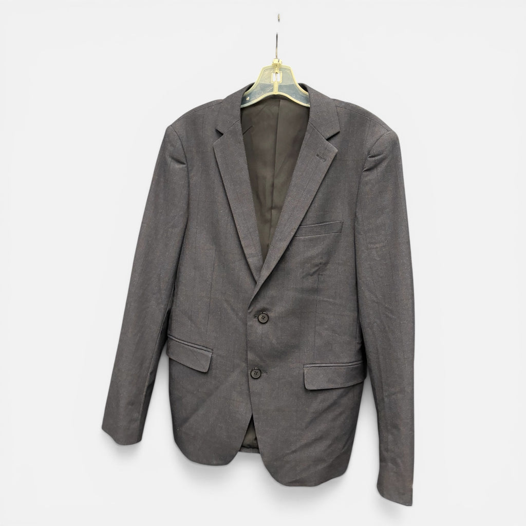 Men's Wool Navy Blazer Size: 48