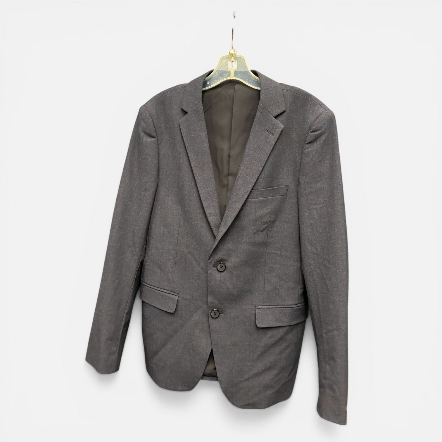 Men's Wool Navy Blazer Size: 48
