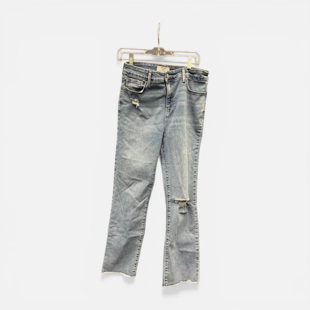 Women's Levis High-Rise Ankle Straight Jeans Size:10