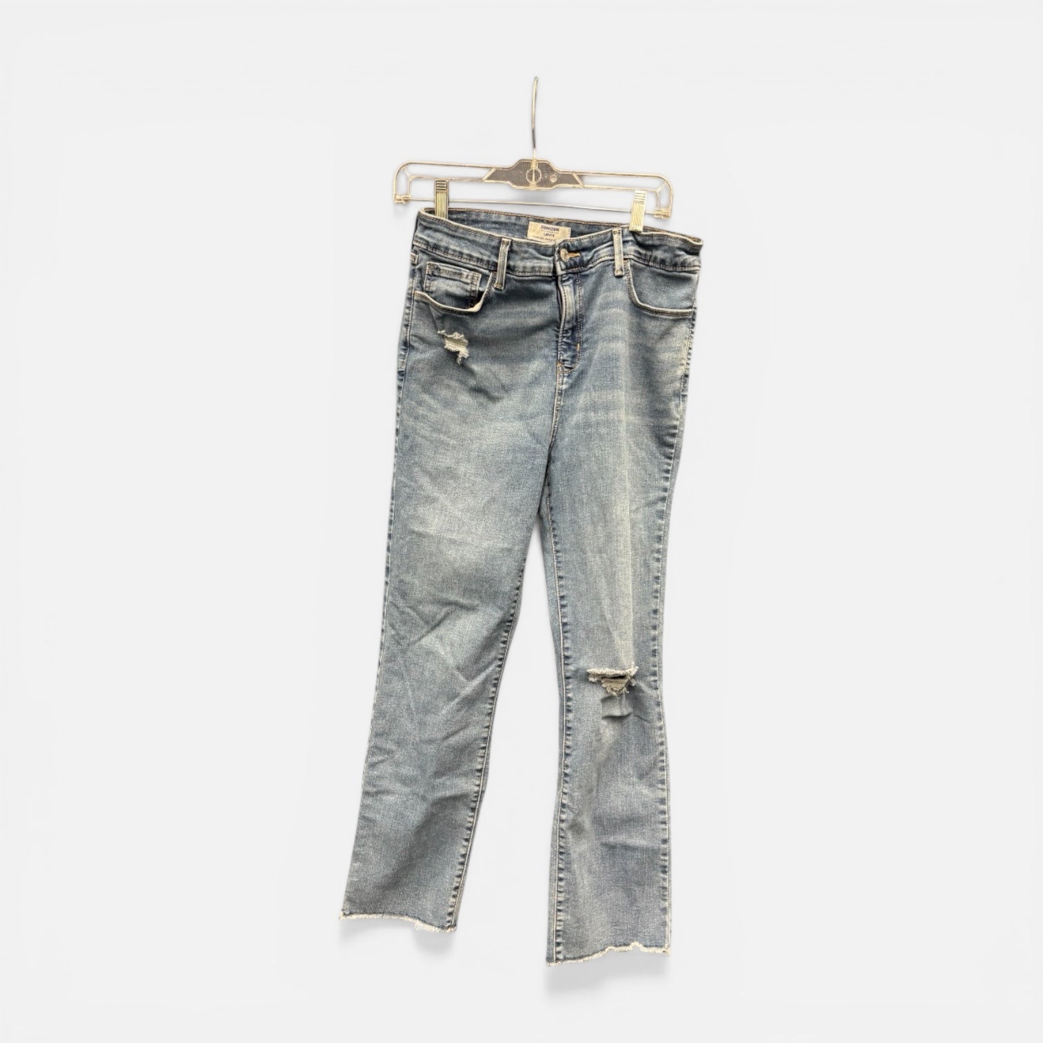 Women's Levis High-Rise Ankle Straight Jeans Size:10