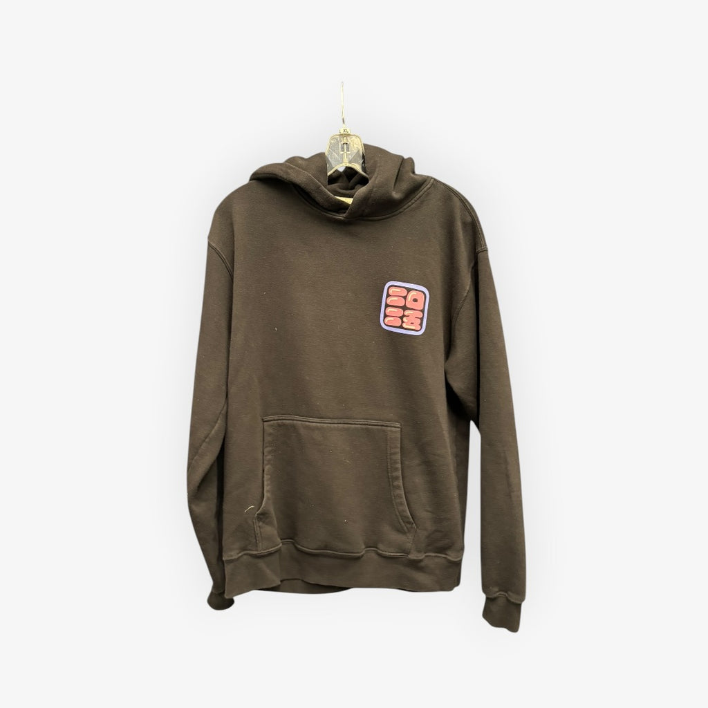 Women's Black Graphic Hoodie Size: L