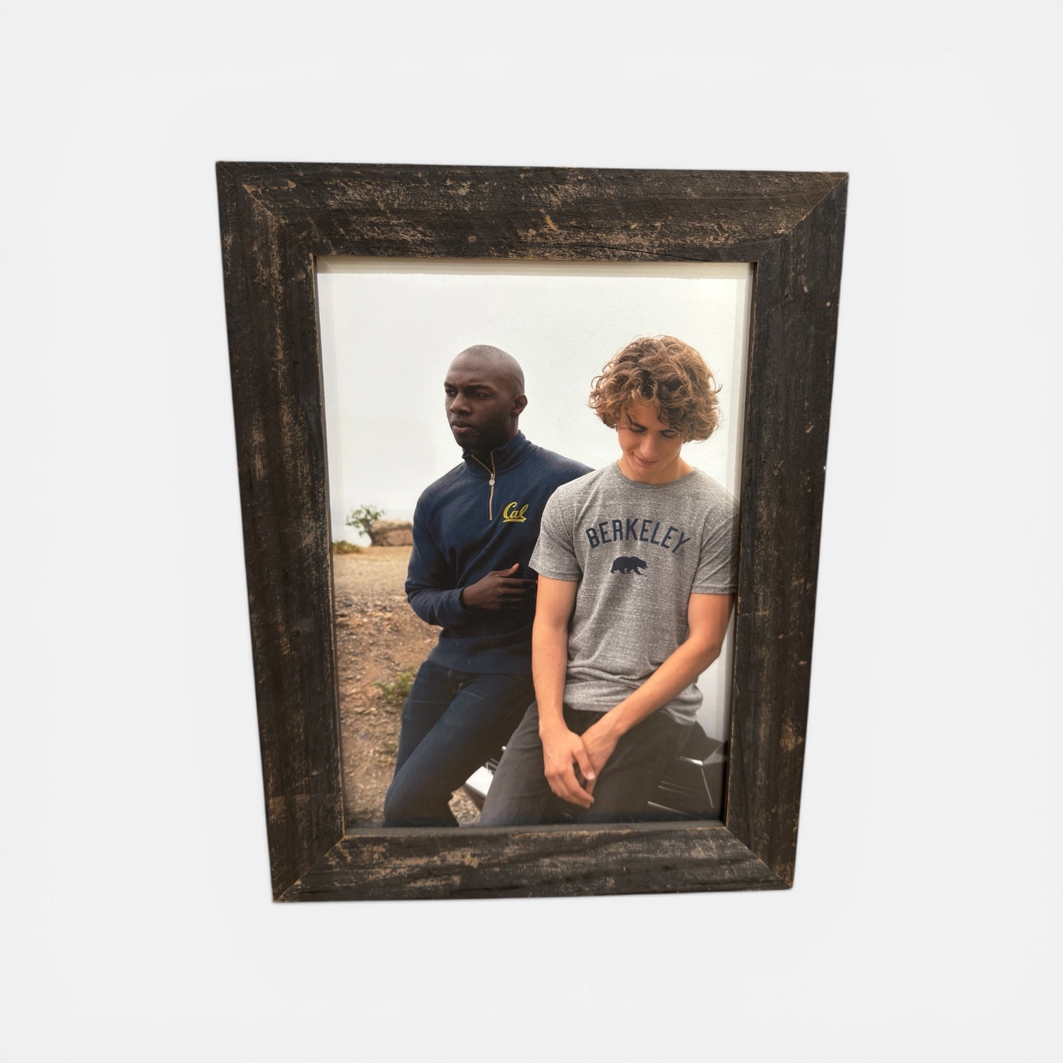 Cal Spirit Reclaimed Wood Frame Wall Art 10" x 14"