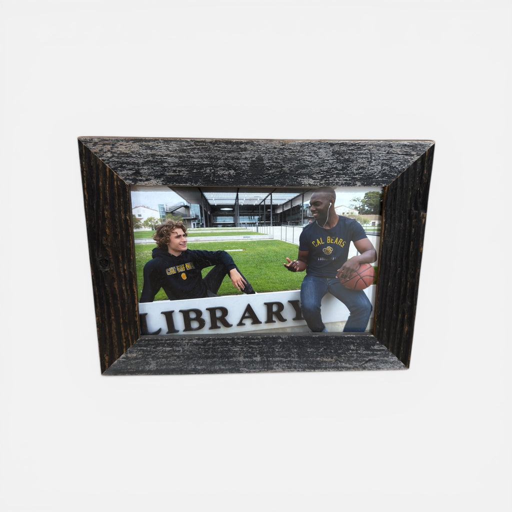 Cal Spirit Reclaimed Wood Frame Wall Art 11.25" x 8.25"