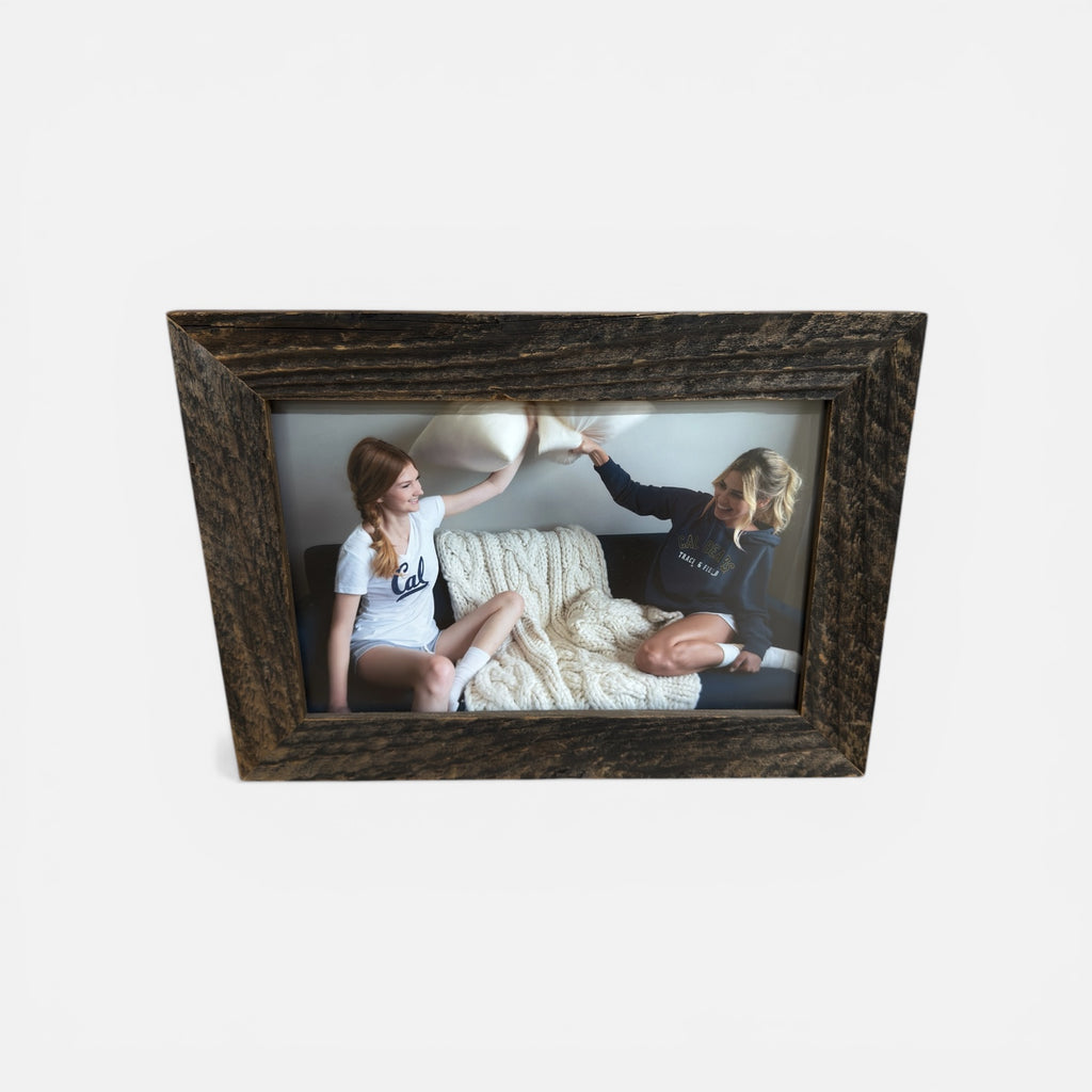 California Golden Bears Reclaimed Wood Frame Wall Art – Berkeley Spirit 13" x 9.5"