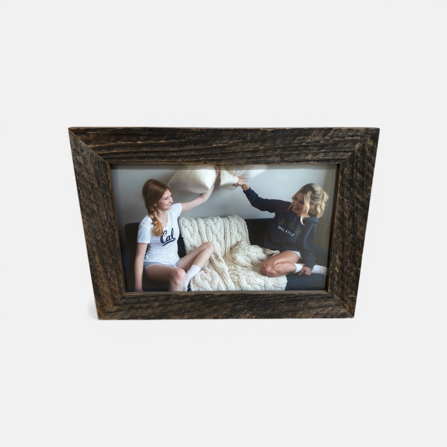 California Golden Bears Reclaimed Wood Frame Wall Art – Berkeley Spirit 13" x 9.5"