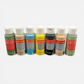 Craft Smart Acrylic Paint Set 7 Assorted Colors 2 fl oz / 59 mL