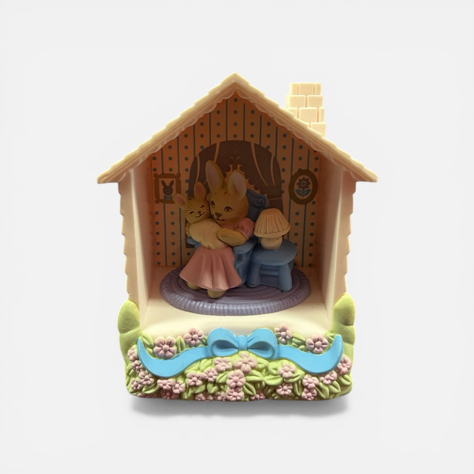 Vintage Avon "Memories of Home" Shadow Box Decor 3"H