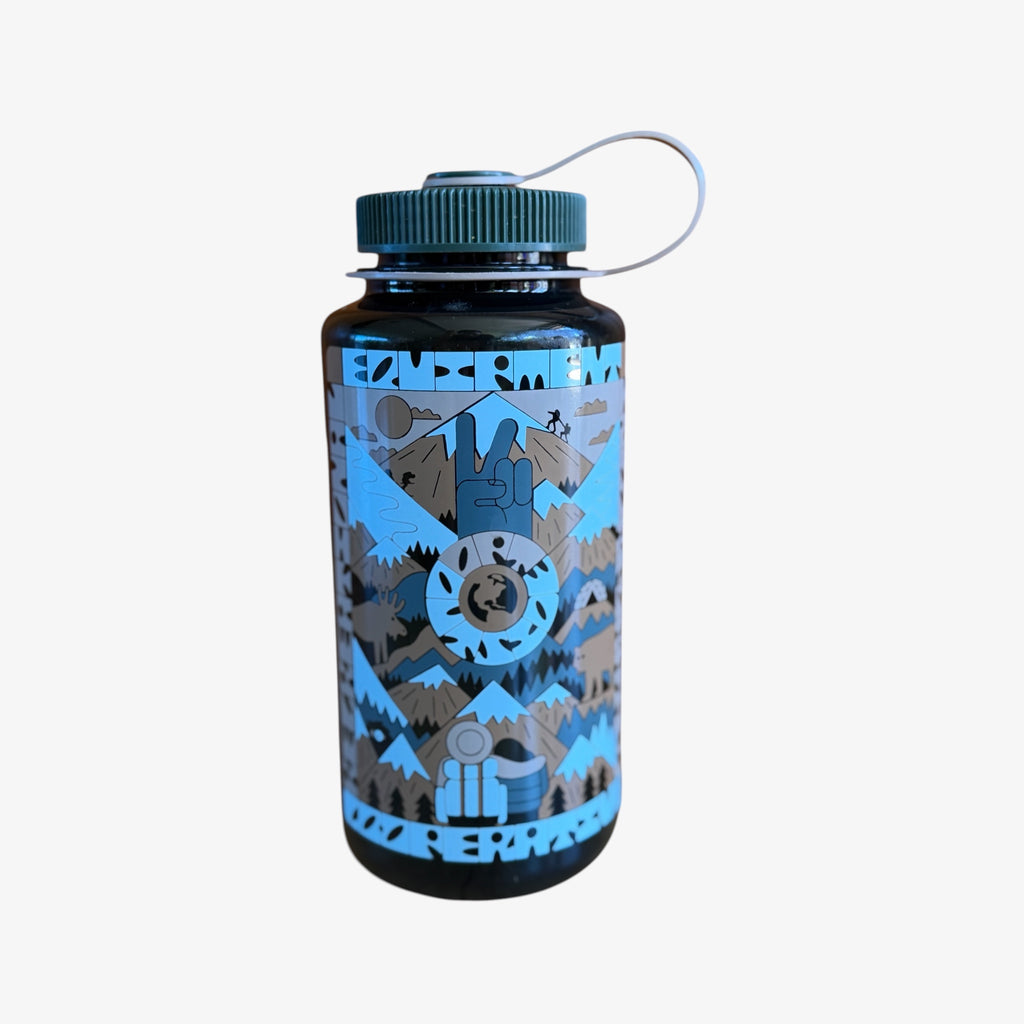 "Out There Together" REI Co-op Nalgene Sustain Graphic Wide-Mouth Water Bottle 32oz