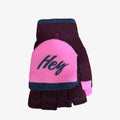 Old Navy Women’s Text-Friendly Sweater-Knit Gloves Burgundy/Pink