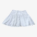 White Pleated Mini Skirt Size: S