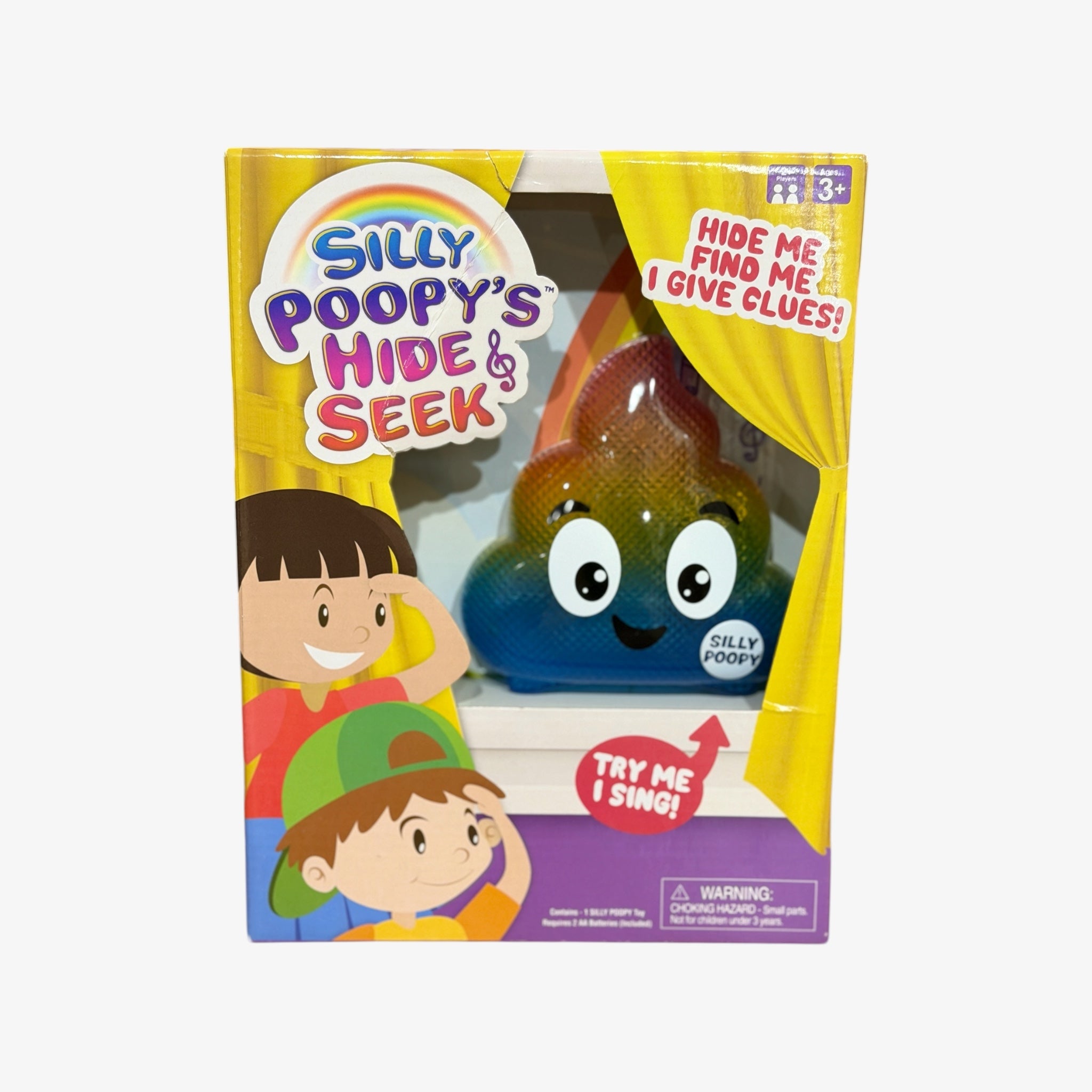 Silly Poopy's Hide & Seek: Baby Musical Toy for Problem Solving