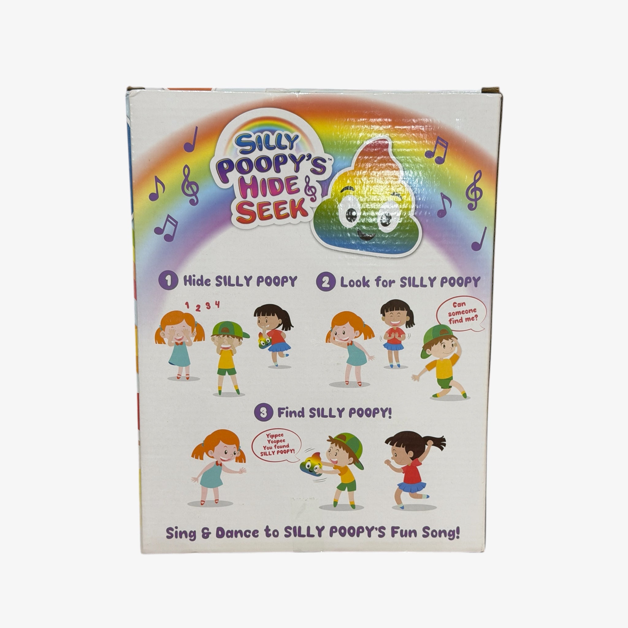 Silly Poopy's Hide & Seek: Baby Musical Toy for Problem Solving