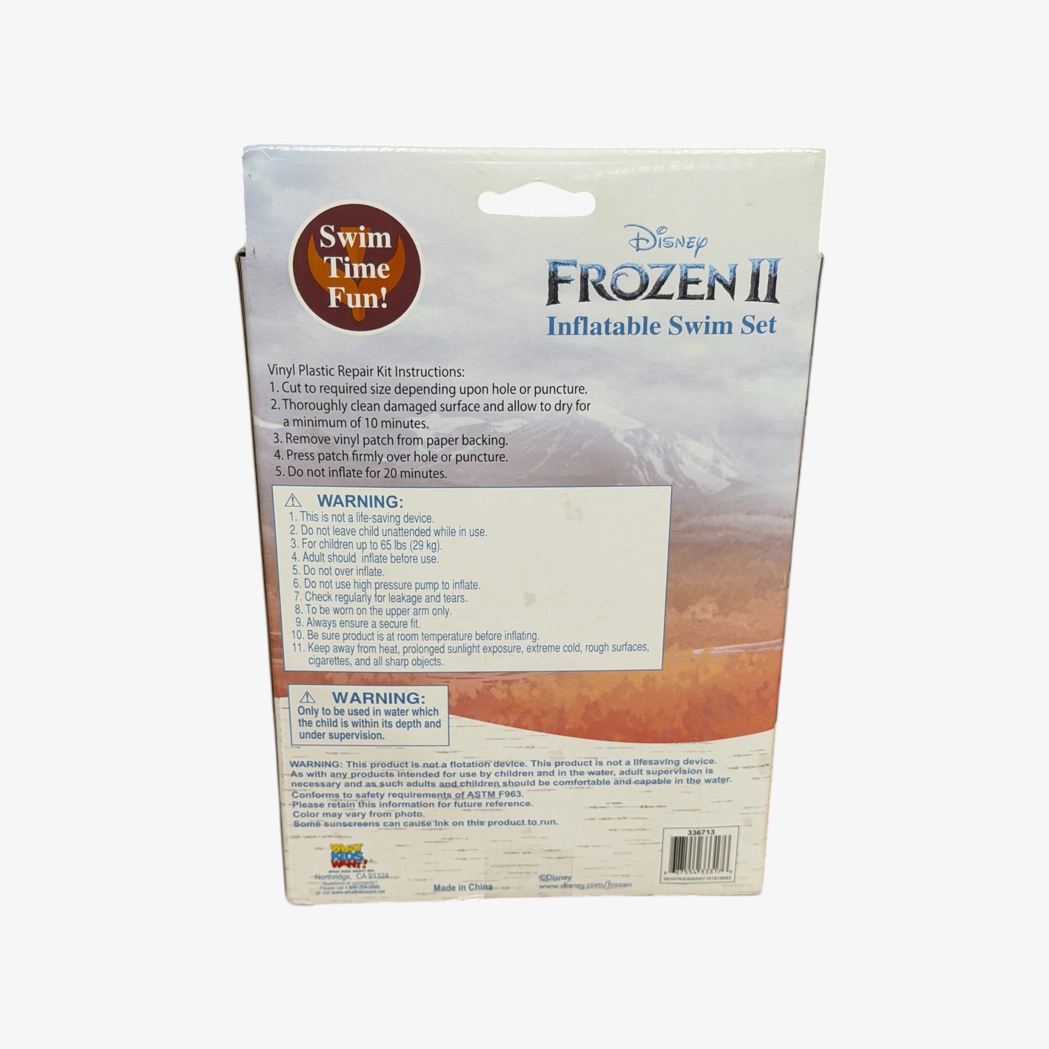 Disney Frozen II Inflatable Swim Set