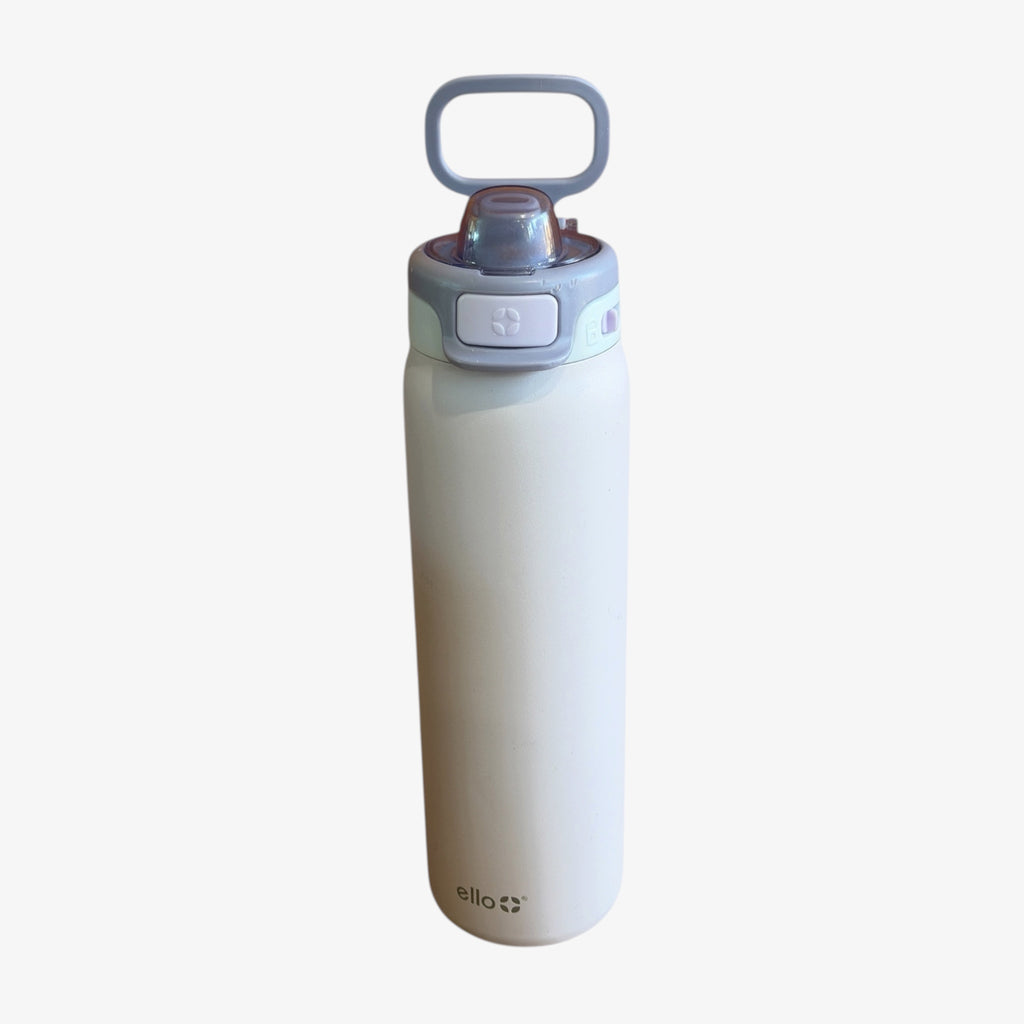 Ello Pop and Fill Stainless Steel Water Bottle 22oz Light Purple
