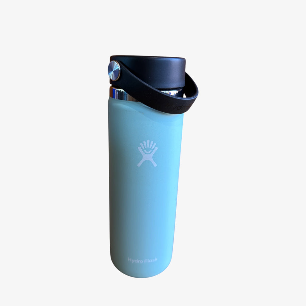 Hydro Flask Wide Mouth Insulated Stainless Steel Water Bottle 24oz Harbor Blue
