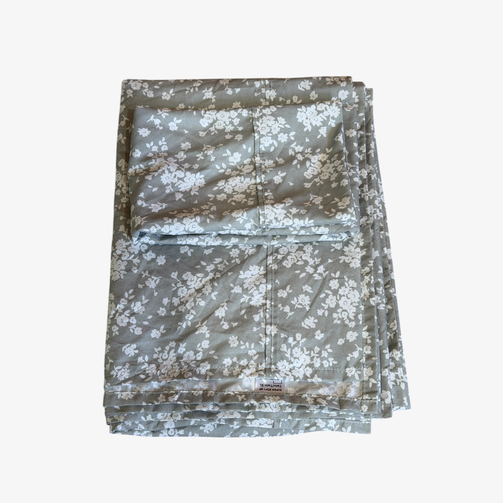 Mainstays Super Soft Flat Sheet Twin/Twin XL & Pillow Case