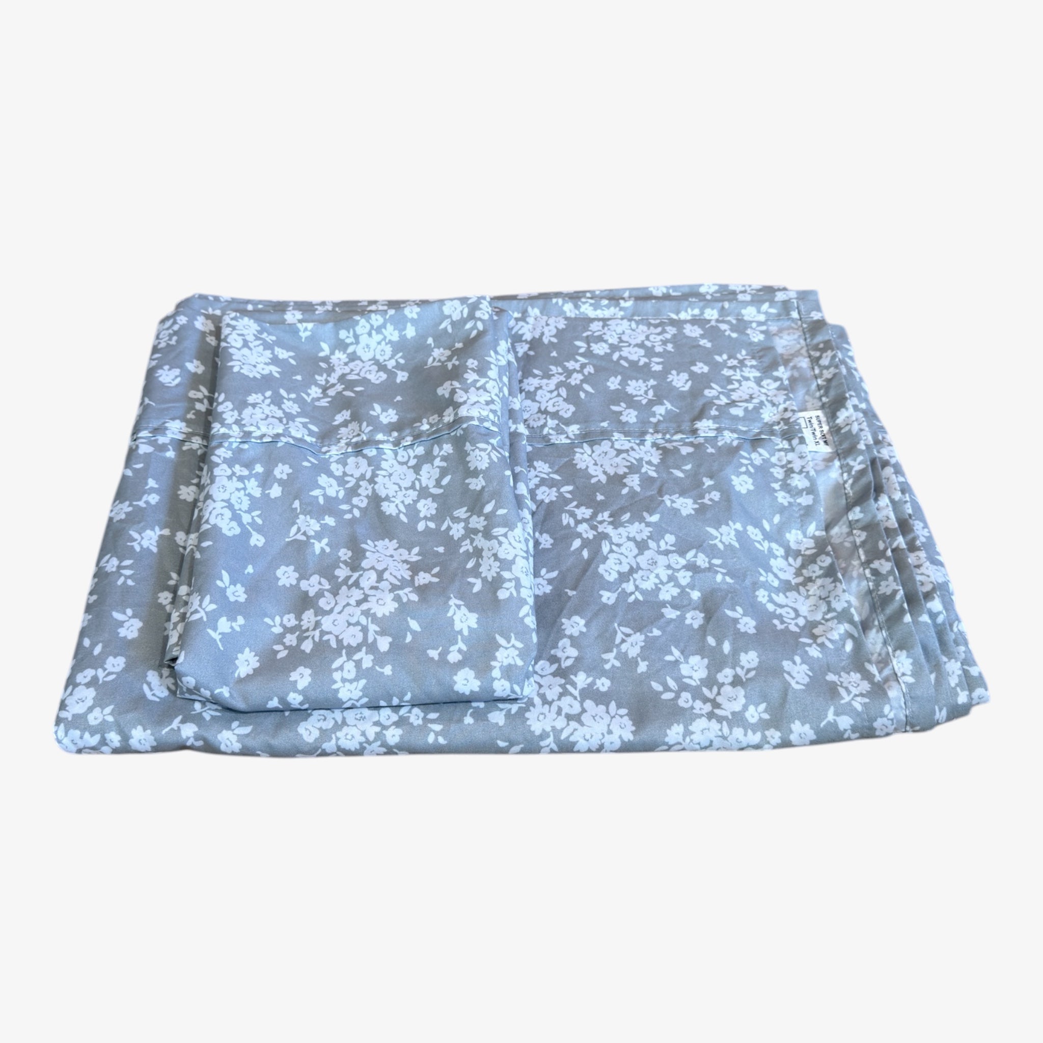 Mainstays Super Soft Flat Sheet Twin/Twin XL & Pillow Case