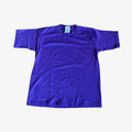 Vintage Fruit of the Loom T-shirt Purple Youth Size 14-16