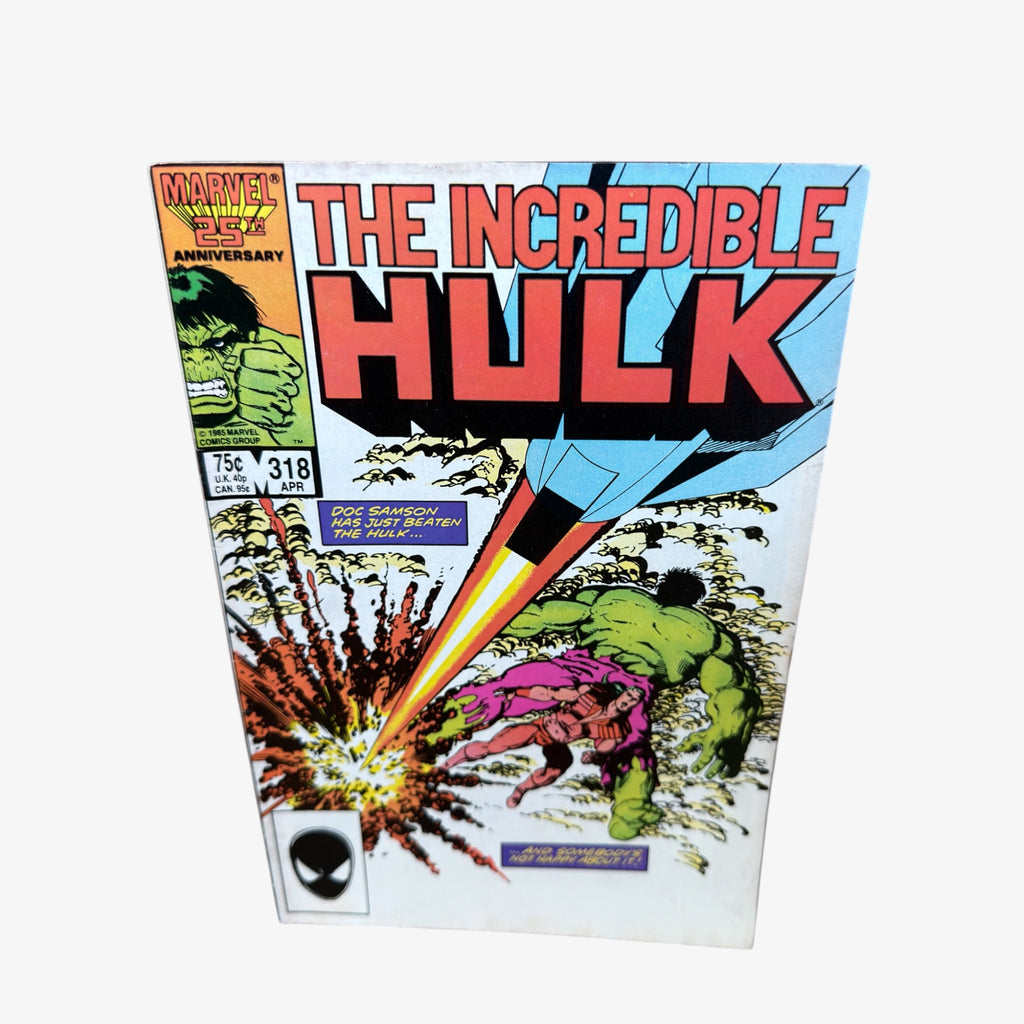 The Incredible Hulk #318, Published by Marvel Comics in April 1986