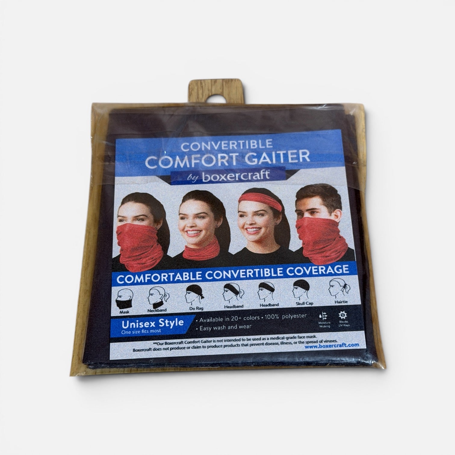 Convertible Comfort Gaiter by Boxercraft Unisex Style Charcoal