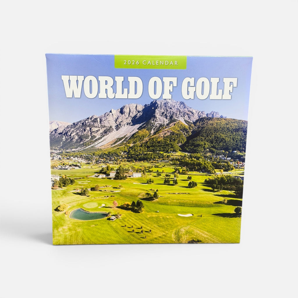 Red Robin Publishing 2026 World of Golf Calendar 12" x 12"