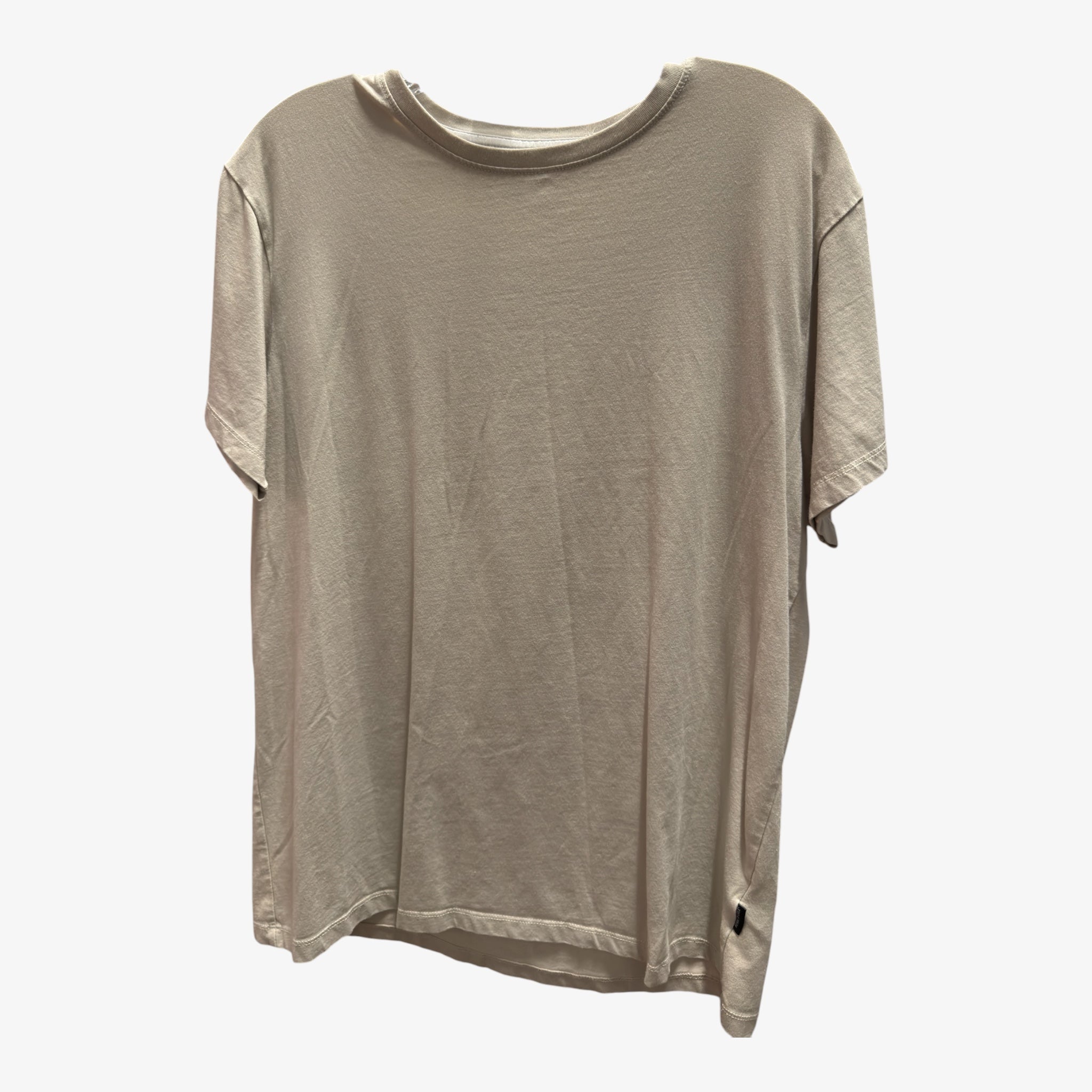 Kenneth Cole Men's Short Sleeve T-Shirt Size: M Beige/Stone