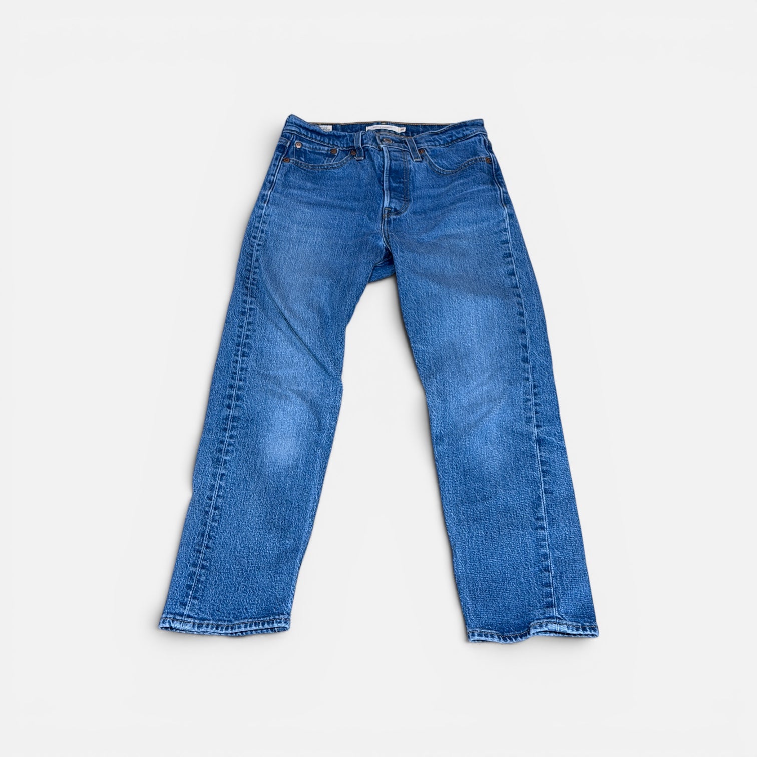 Levi's Premium Wedgie Straight Jeans Size: 25W x 26L