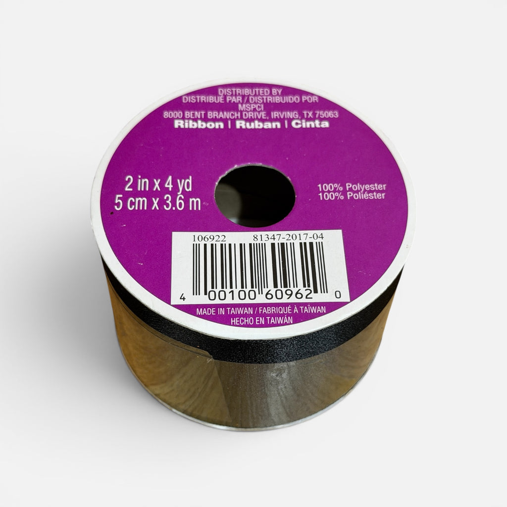 Celebrate It 360 Sheer Black Ribbon