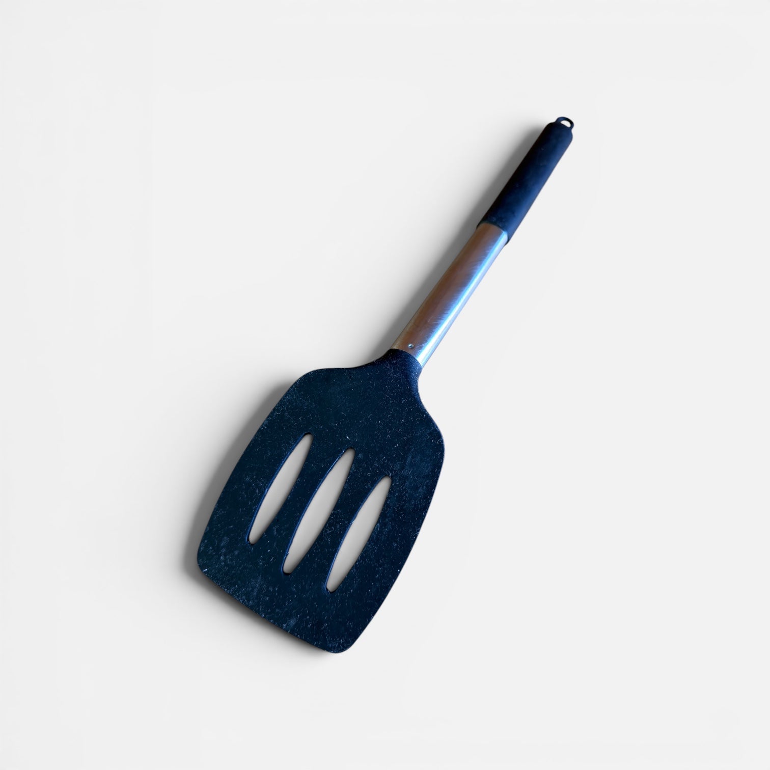 Anqtovp Black Silicone Spatula