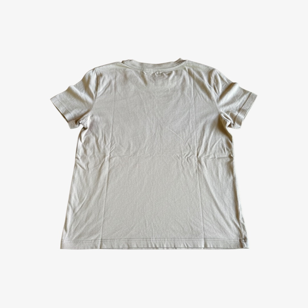 Gap Organic Cotton T-Shirt Brown Size:  S Petite