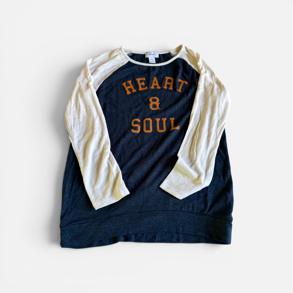 Old Navy Kids Graphic Baseball Tee Size: L (10-12)