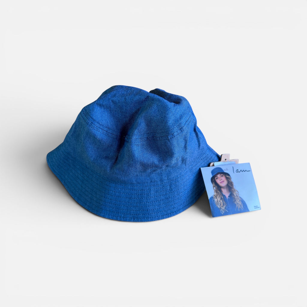I am Denim Bucket Hat