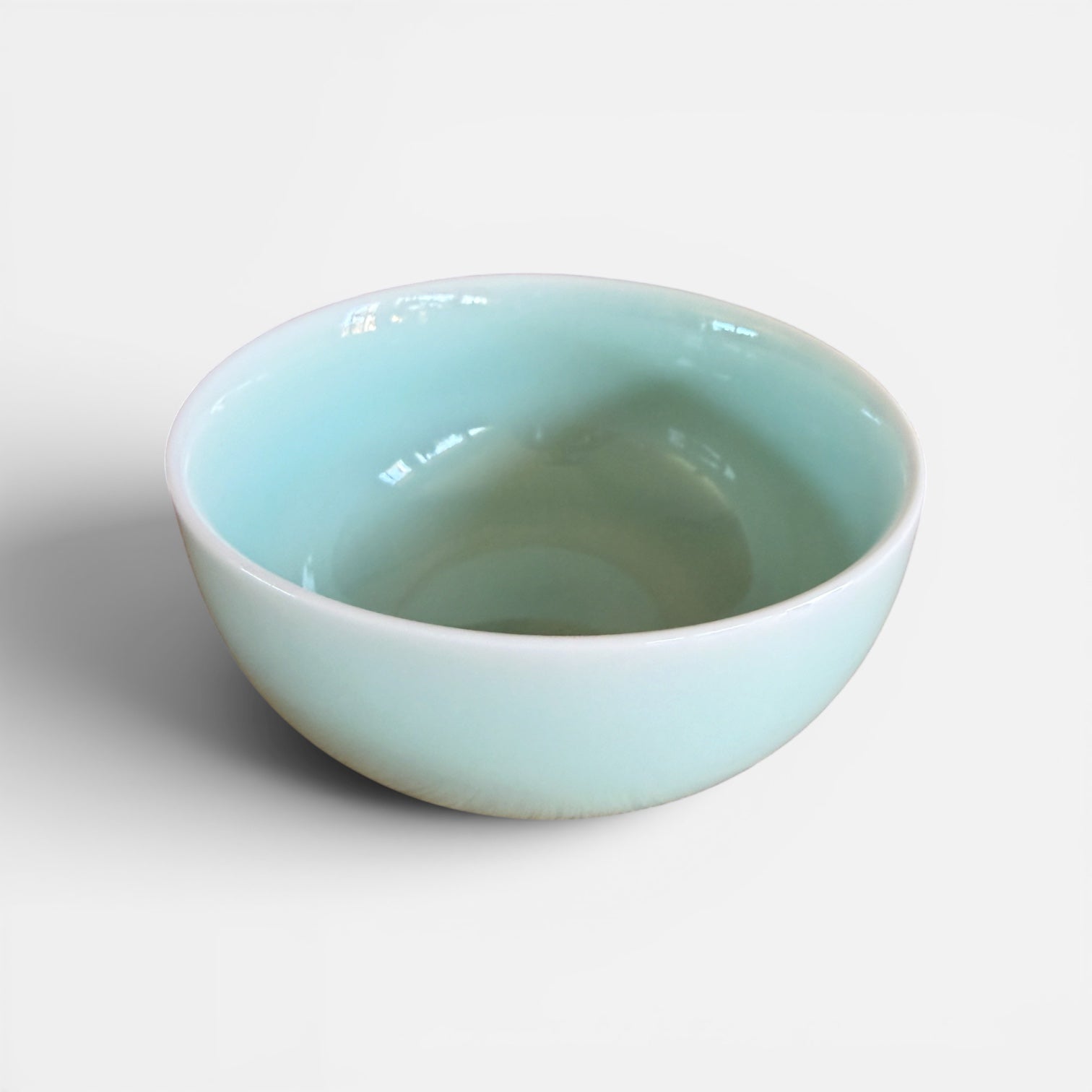 Chinese Celadon Porcelain Rice Bowls 10-Ounce 5"D x 2.5"H (Set of 2)