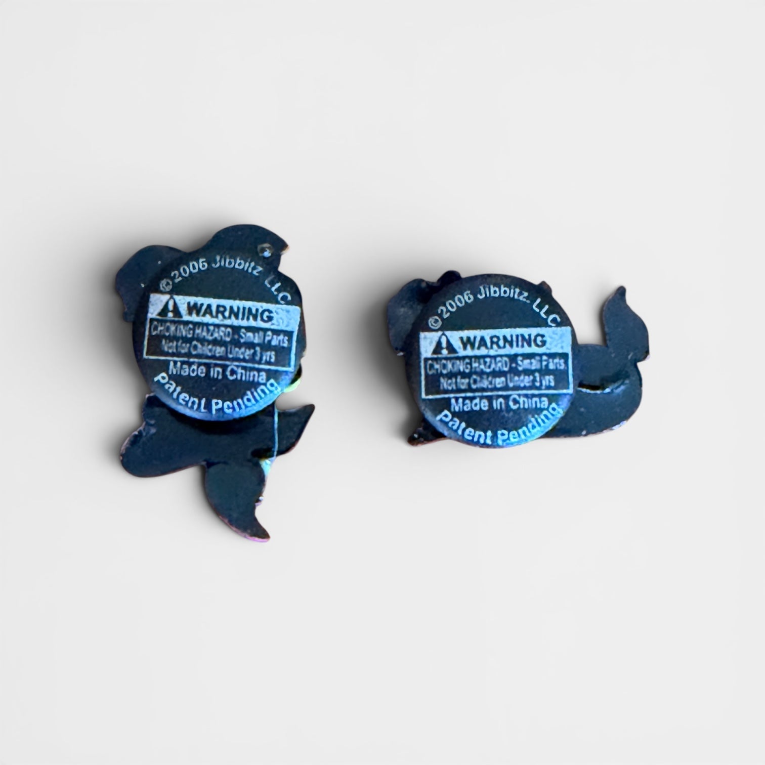 Set of 2 Mermaid Jibbitz Shoe Charms for Clog Sandals