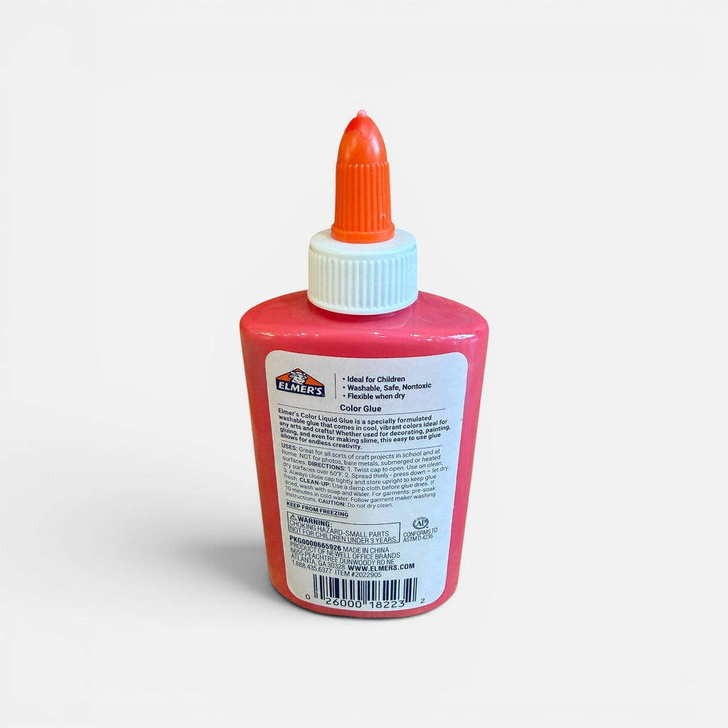 Elmer's Washable Color Glue Pink 5oz