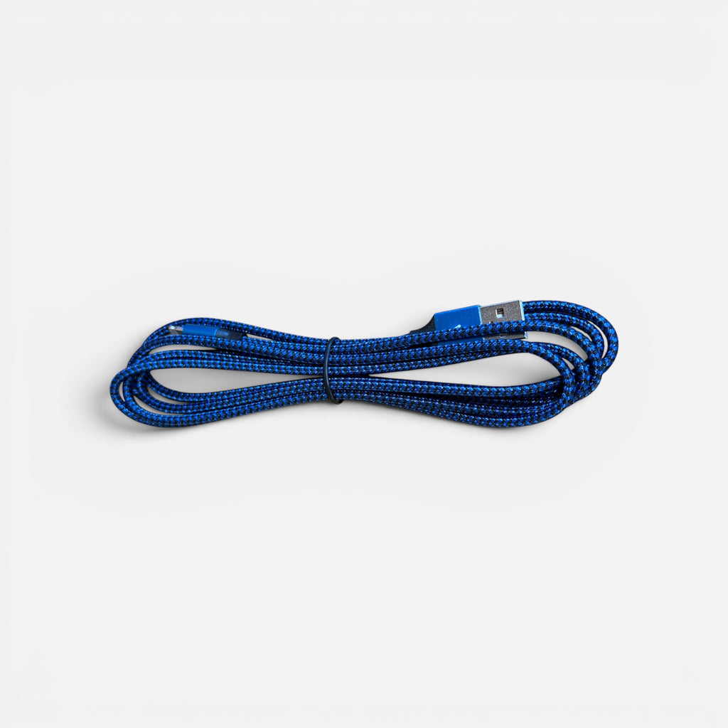Braided Nylon USB Charging Cable For iPhone 14 13 12 11 X, 3FT