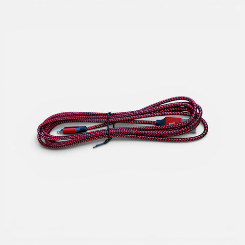 Braided Nylon USB Charging Cable For iPhone 14 13 12 11 X, 3FT