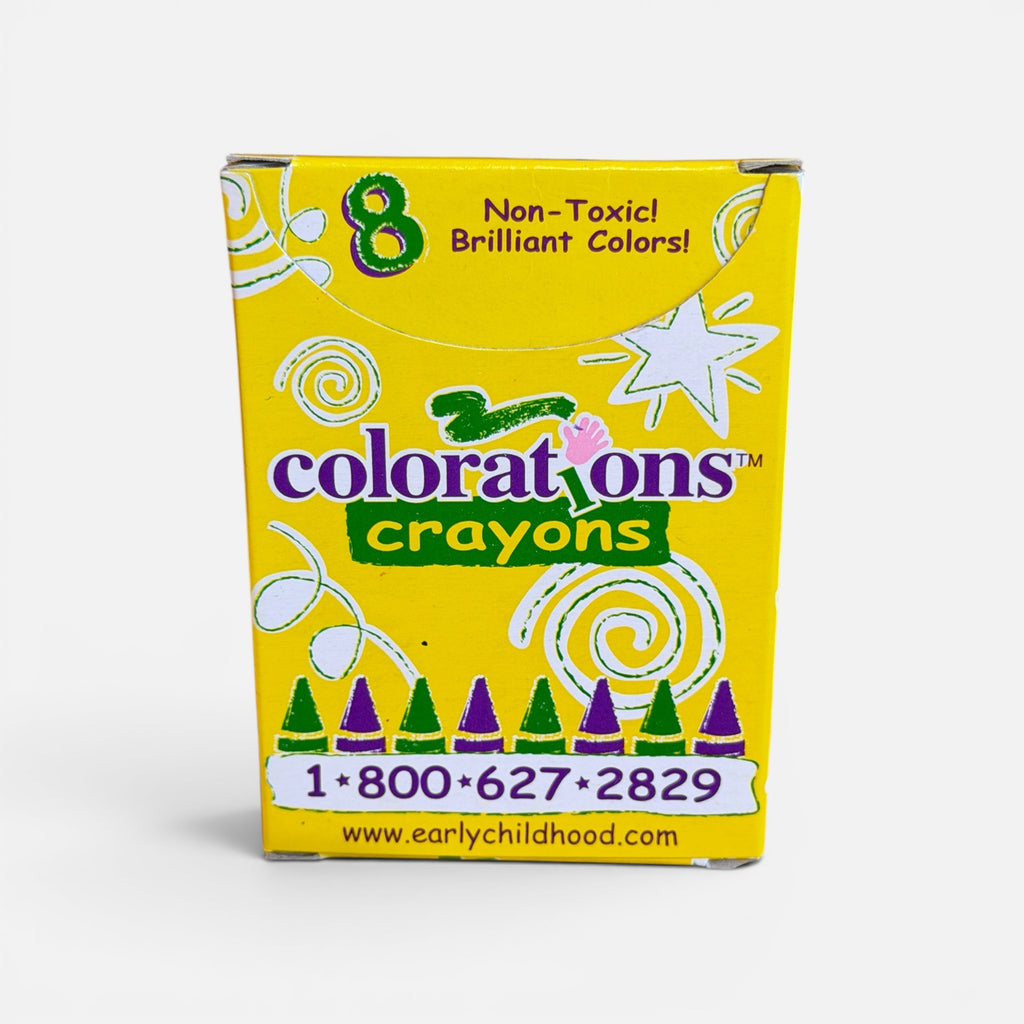 Colorations 8-pack of Non-Toxic Crayons