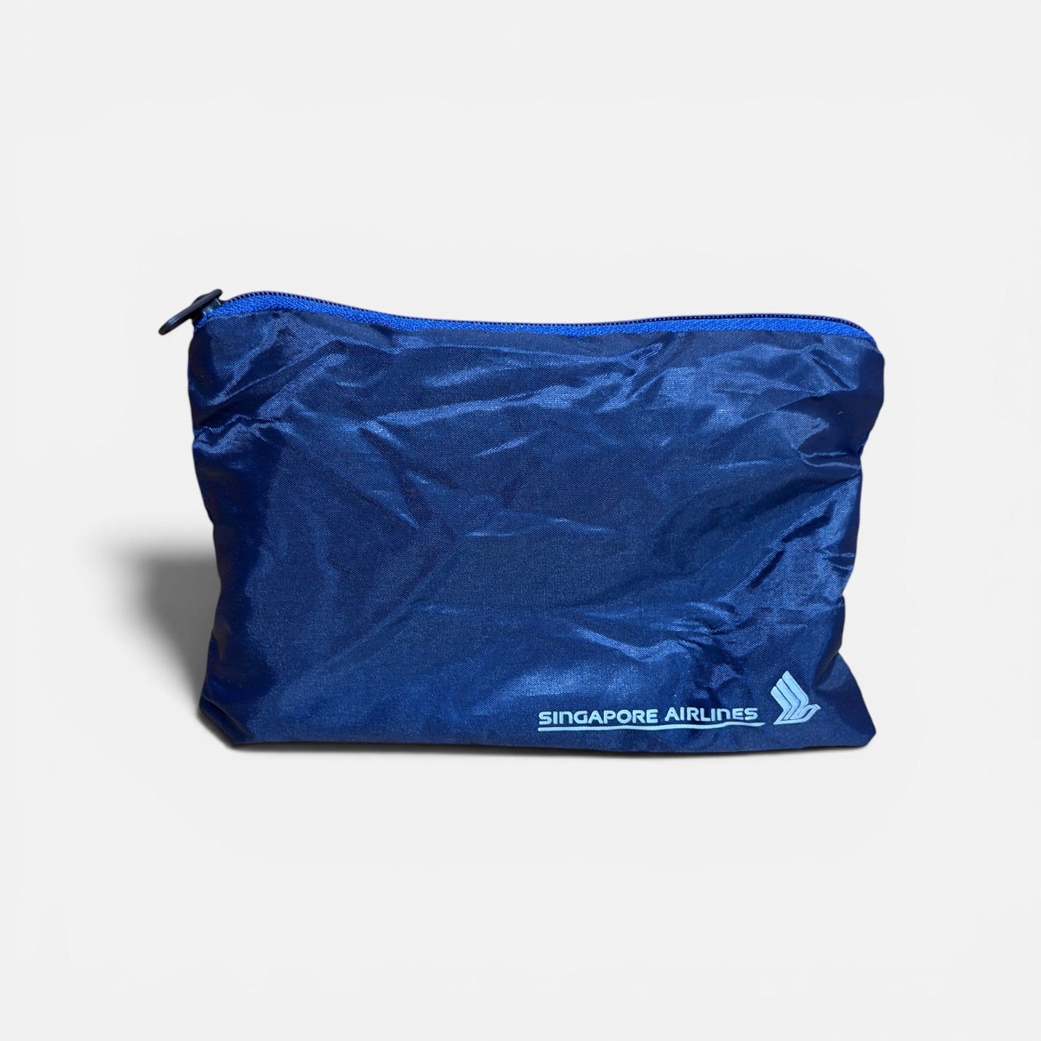 Singapore Airlines Blue Amenity Kit Pouch