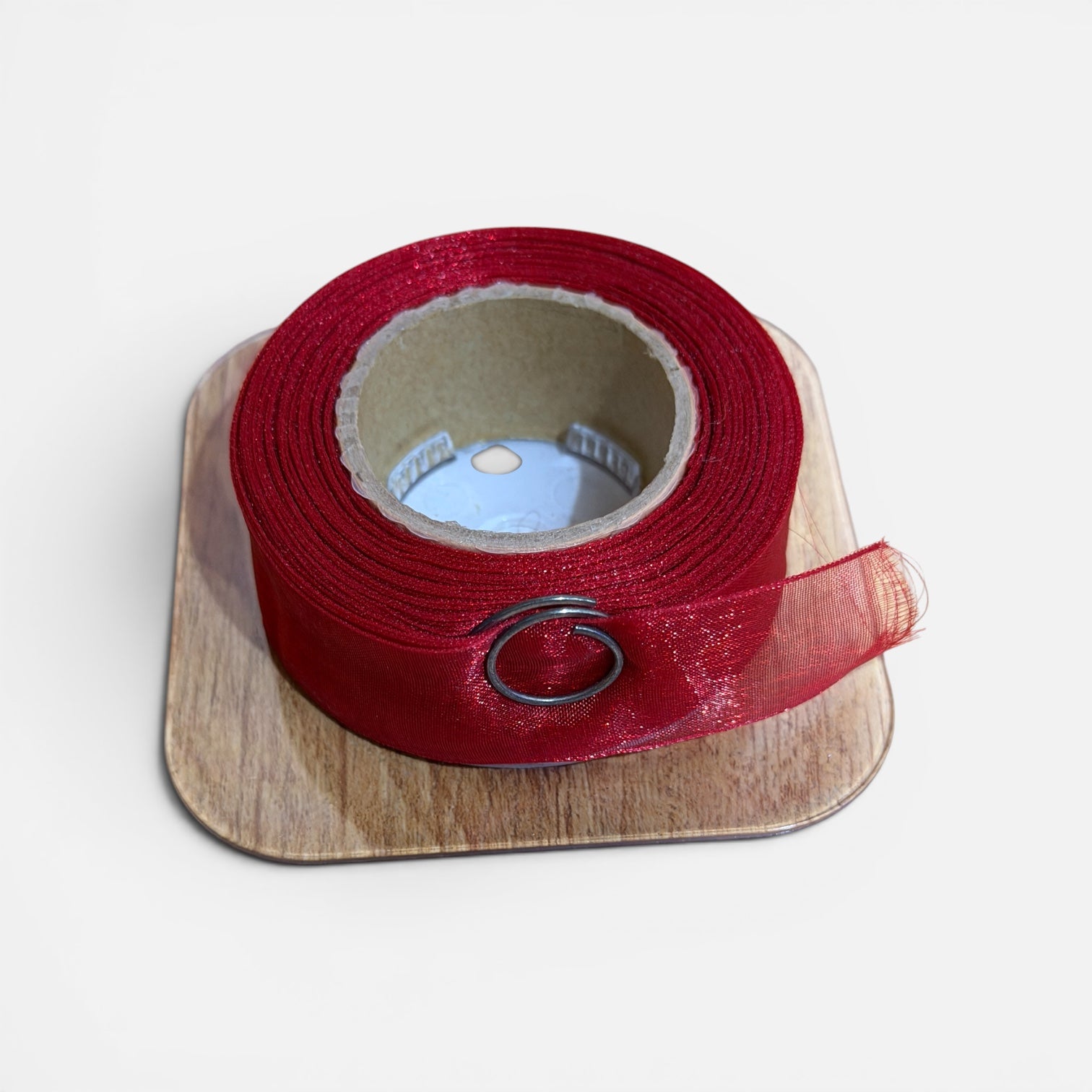 Organdy Red Ribbon 1" 15YD