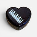 Heart-Shaped Eraser with Keyboard Design