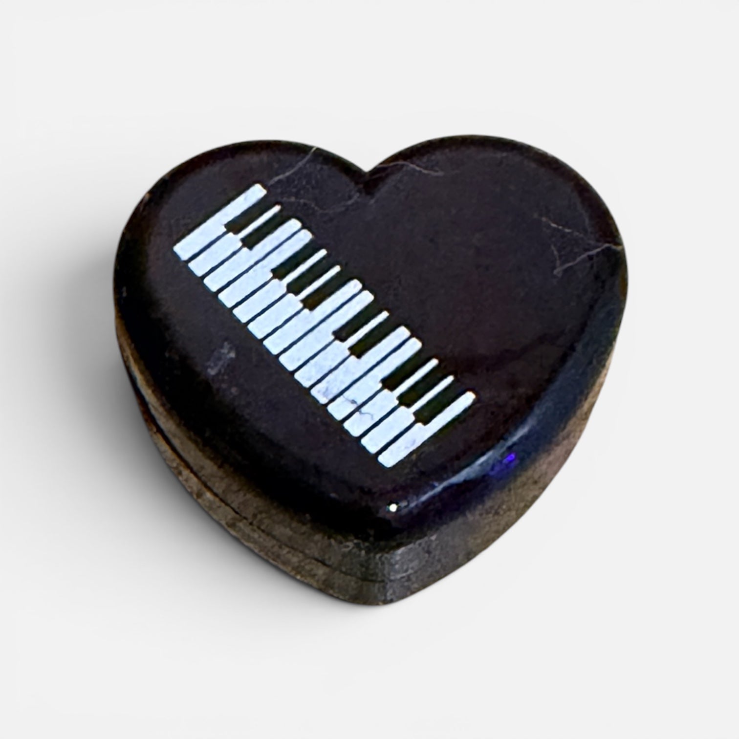 Heart-Shaped Eraser with Keyboard Design