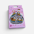 Vintage Pack of 4 Garfield Erasers