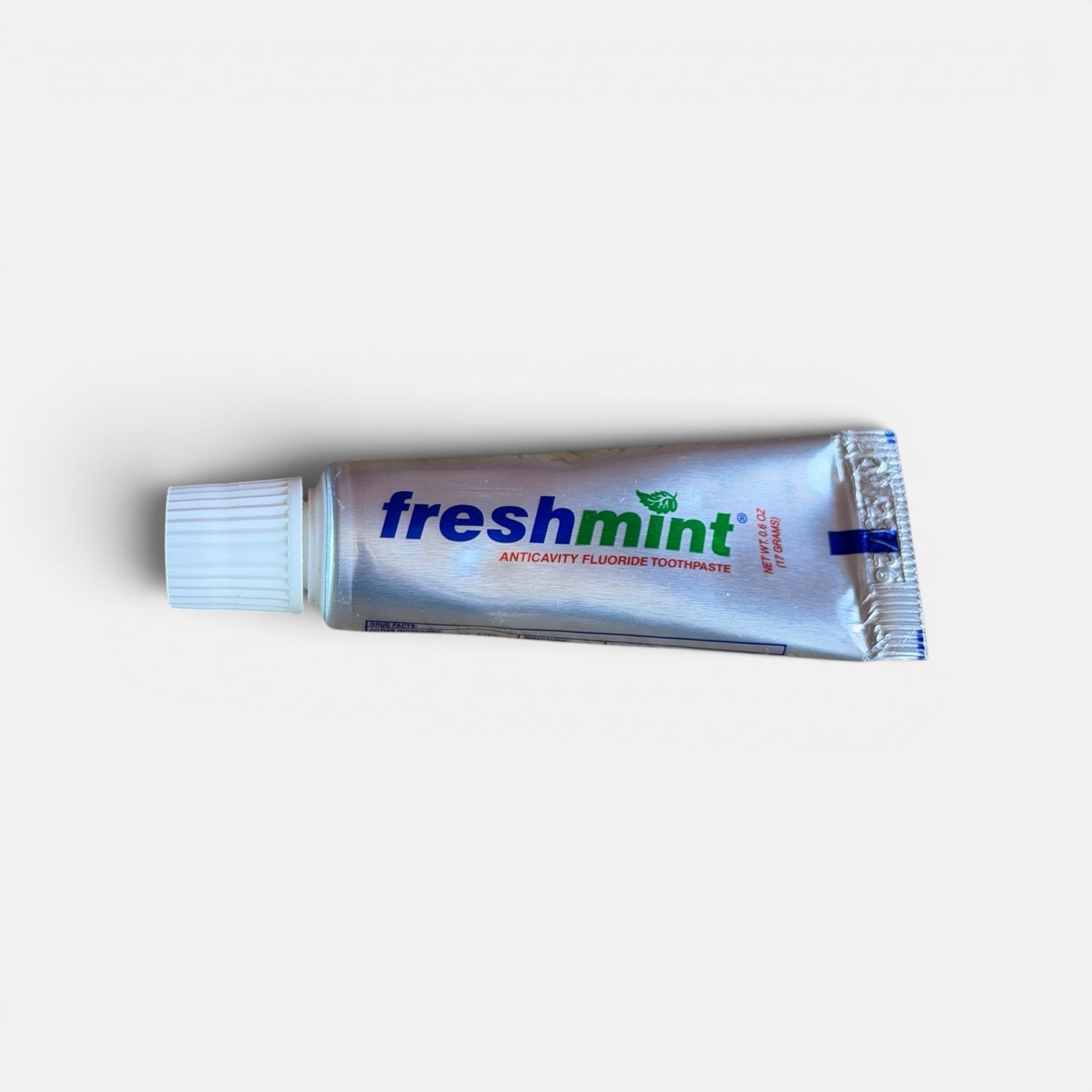 freshmint Toothpaste, Fluoride 0.6oz Tube