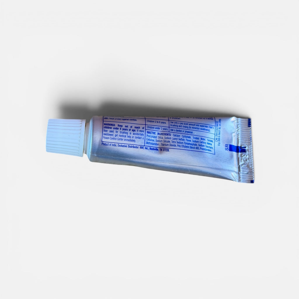 freshmint Toothpaste, Fluoride 0.6oz Tube