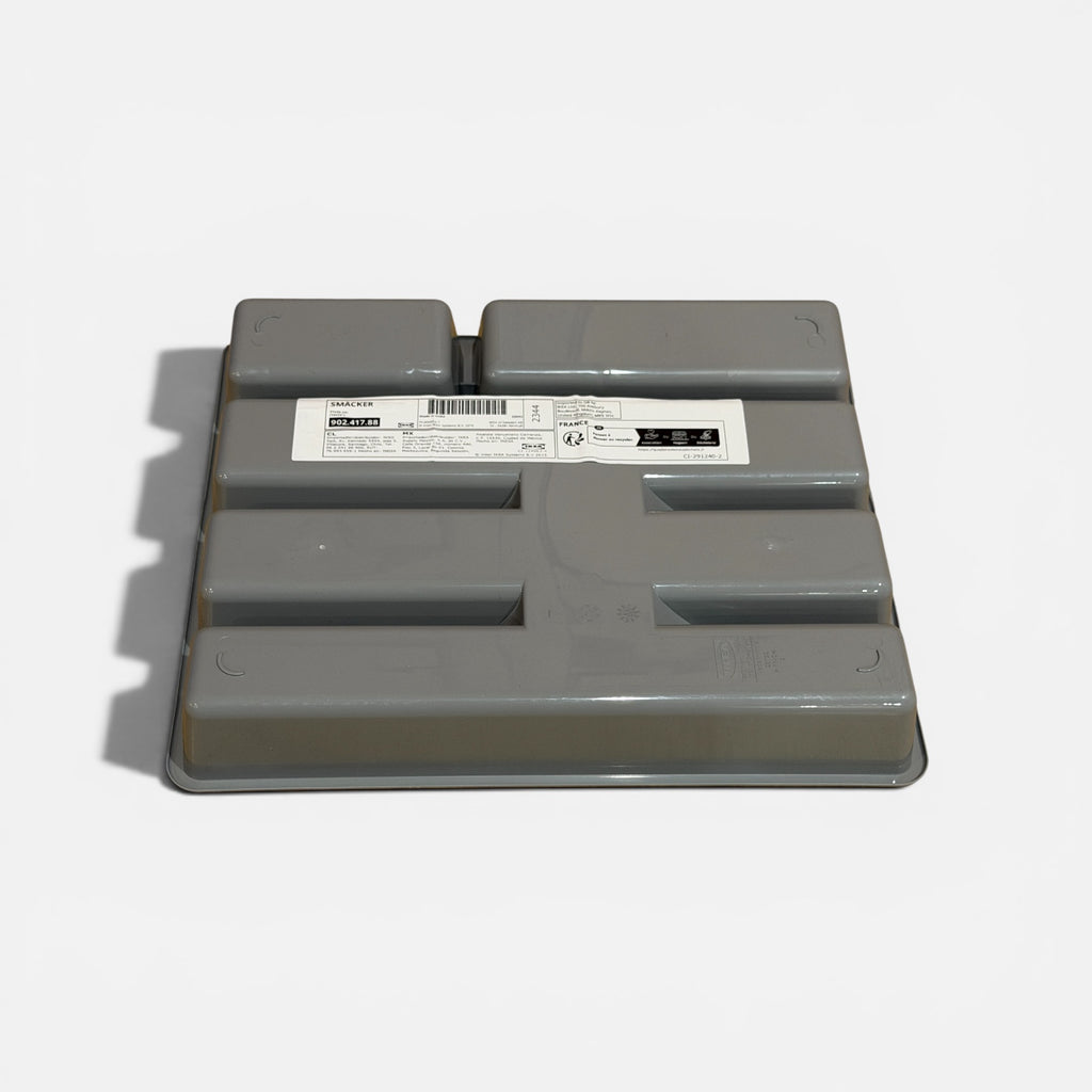 IKEA SMÄCKER Flatware Tray Gray 10.25" x 12.25"