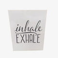Inhale Exhale Canvas Wall Art 11"x 14" x1.75"